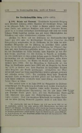 Der deutsch-französische Krieg (1870-1871)