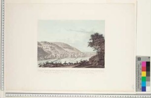 Heidelberg, Stadt, Schloss und Alte Brücke von Nordosten