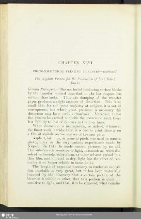 Chapter XLVI Photo-Mechanical Printing Processes – continued