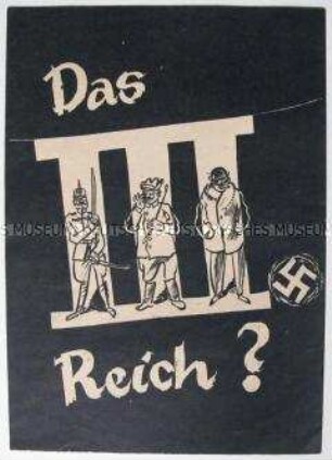 Programmatischer Wahlaufruf der Zentrumspartei gegen die Nationalsozialisten anlässlich der Reichstagswahl 1933