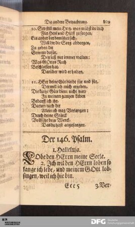 Der 146. Psalm.