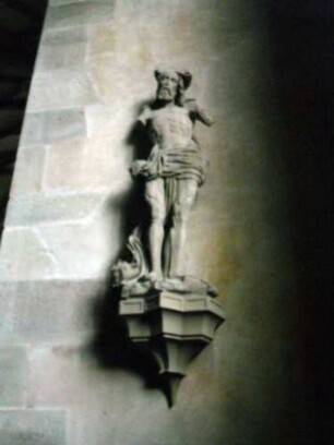Langhaus Innen im Südwesten-Original Ecce Homo des Baumeister Sporer