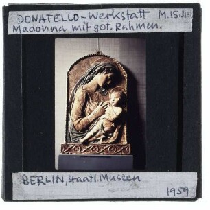 Donatello. Madonna mit Kind