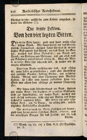 150-157, Die dritte Lektion