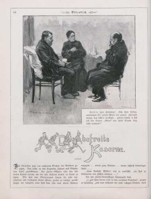 "Bedenklich" "Die befreite Kaserne"