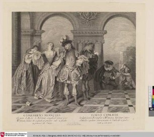 COMEDIENS FRANÇOIS; GALLI COMAEDI