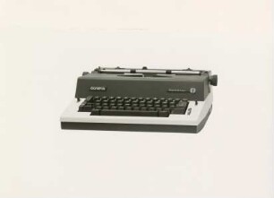 Schreibmaschine "Olympia Report de Luxe" der Olympia-Werke