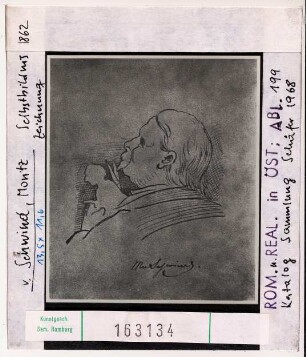 Moritz von Schwind: Selbstbildnis