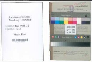 Entnazifizierung Paul Haak , geb. 15.11.1888 (Beamter)