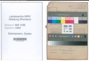Entnazifizierung Gustav Schmiemann , geb. 06.03.1893 (Landwirt)