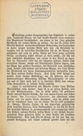 Philipp Melanchthon und sein Antheil an der deutschen Reformation : Festschrift zum vierhundertjährigen Geburtstag des Reformators