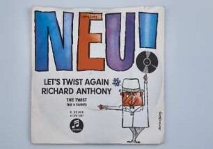 Let's Twist again - Richard Anthony Single