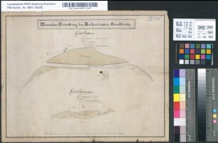 Wasserbauverwaltung des Ruhrstromes. Grundbesitz. Herbeder Schleuse. Herbeder Salzmagazin. [Bl.] V. Aufgenommen durch Stein. I1 G Nr. 62 K-Fach; (III 221)