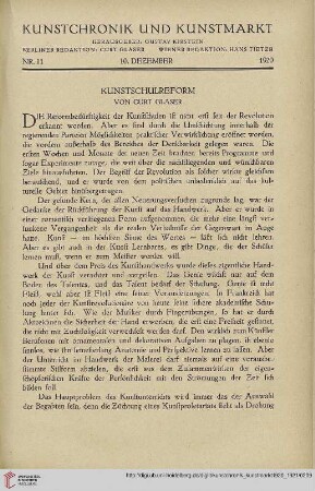 Neue Folge 32 = Jahrgang 56: Kunstschulreform