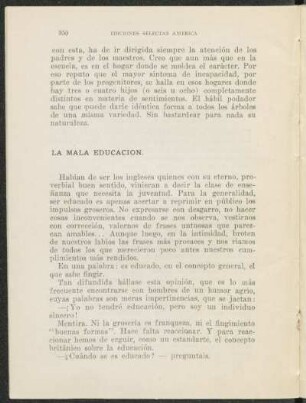 La mala educación