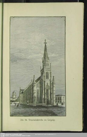 Die St. Trinitatiskirche zu Leipzig