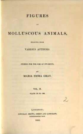 Figures of molluscous animals, selected from various authors, 2
