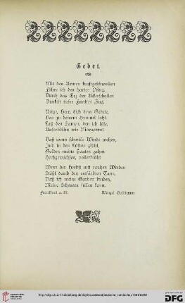 1: Gebet