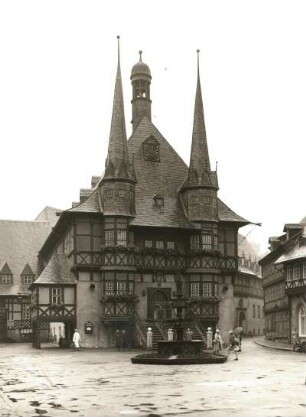 Wernigerode, Marktplatz 1. Rathaus (1494/1498; Th. Hilleborch)