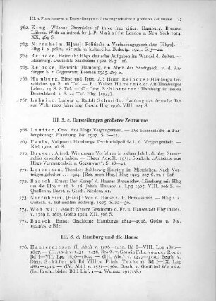 III. 3. c. Darstellungen größerer Zeiträume