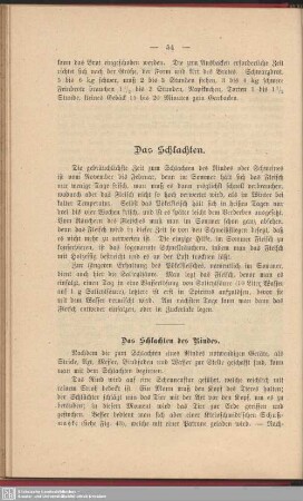 Das Schlachten