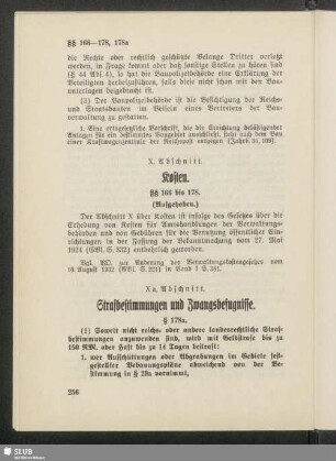 Xa. Abschnitt. Strafbestimmungen und Zwangsbefugnisse