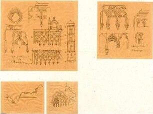 Lange, Ludwig; Lange - Archiv: IV.1 Gotik in Deutschland - Oberpfarrkirche in Bamberg (Details)