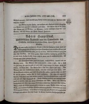 Achtes Hauptstück