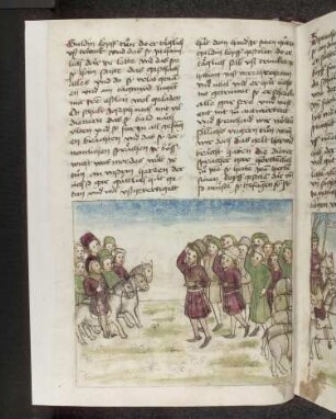 Josephs Diener holen die Brüder Josephs auf deren Rückreise ein.