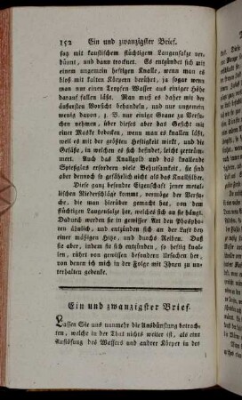 [III. Die Ausdünstung.]