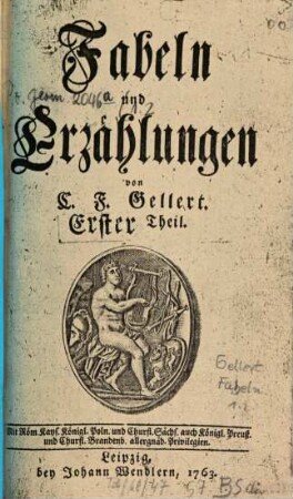 Fabeln und Erzählungen, 1