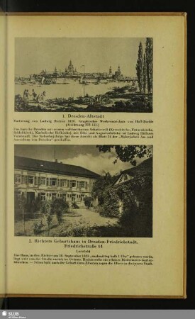 2. Richters Geburtshaus in Dresden-Friedrichstadt. Friedrichstraße 44