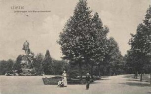 Leipzig: Johannapark mit Bismarckdenkmal