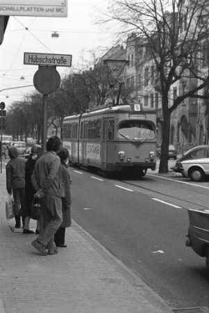 Straßenbahnlinie 5 der Verkehrsbetriebe Karlsruhe