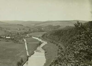 Zschopautal von Kunnerstein aus. Blick nach Nordosten