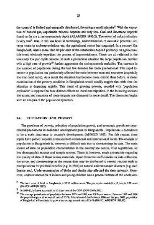 2.2 Population and poverty