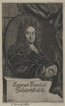 Bildnis des Conrad Samuel Schurtzfleisch