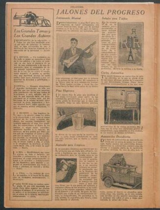 Jalones del progreso