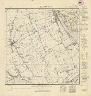 2020 (alte Nr.: 651) Marne, Meßtischblatt (4cm - Karte)