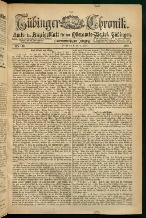 8. Juni. (Nro. 130) - 12. Juni (Nro. 134)