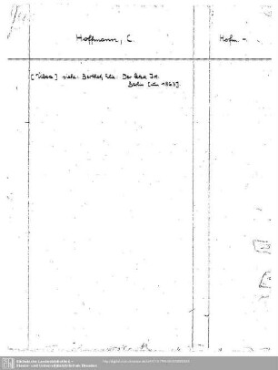 Hofmann, C. (Hoffmann)