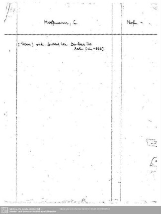 Hofmann, C. (Hoffmann)