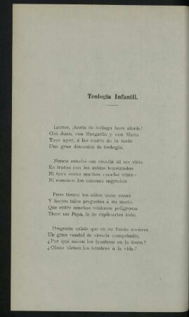 Teología Infantil.