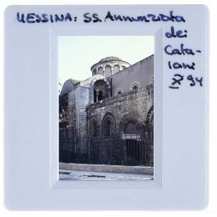 Messina, Santissima Annunziata dei Catalani : Fassade