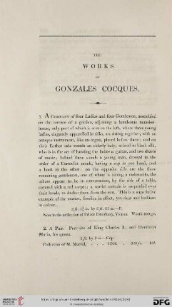 The Works of Gonzales Cocques