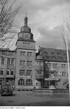 Ansicht des Rathauses