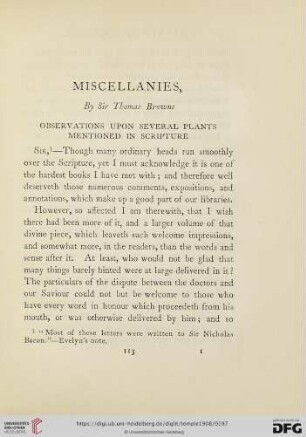 Observations upon Several Plants mentioned in Scripture
