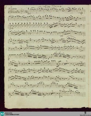 Partitas - Don Mus.Ms. 1529 : winds; E|b; PadK 4.18