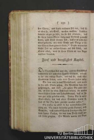 Fünf und dreyßigstes Kapitel.