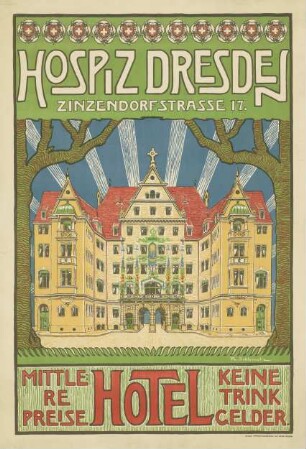 Hospiz Dresden, Hotel